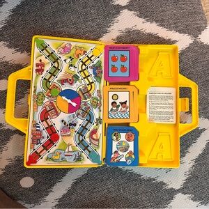 Vintage 1986 Fisher-Price Flashtracks Classic Learning Game #6615 | 93% COMPLETE